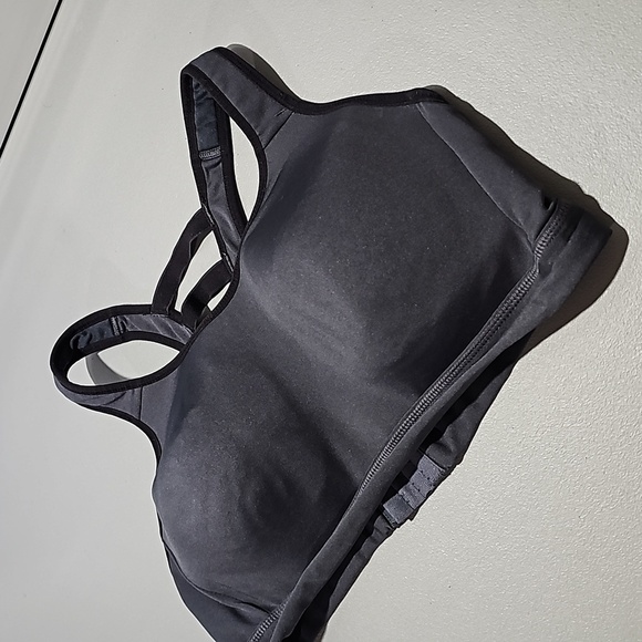 Athletic Works black and gray 40D drimore sports bra - Picture 2 of 6